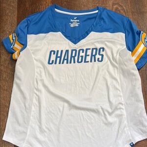 Fanatics Chargers Blue and White Jersey